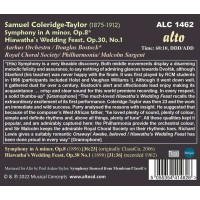 Samuel Coleridge-Taylor (1875-1912) - Symphonie a-moll op.8 -   - (CD / Titel: H-Z)