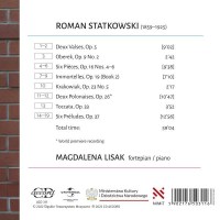 Roman Statkowski (1859-1925) - Klavierwerke -   - (CD / K)