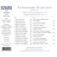 Alessandro Scarlatti (1660-1725) - Sämtliche Werke für Tasteninstrumente Vol.7 -   - (CD / S)