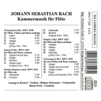 Johann Sebastian Bach (1685-1750) - Flötensonaten BWV 1032 & 1035 -   - (CD / F)