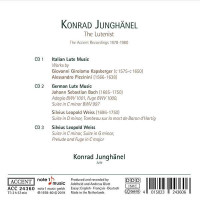 Giovanni Kapsberger (1580-1651) - Konrad Junghänel - The Lutenist (Accent Recordings 1978-1980) -   - (CD / K)