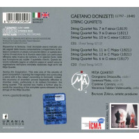 Gaetano Donizetti (1797-1848) - Streichquartette Vol.2 -   - (CD / S)