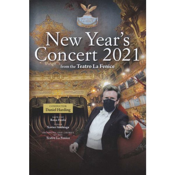 Wolfgang Amadeus Mozart (1756-1791) - Neujahrskonzert 2021 (Teatro la Fenice) mit Daniel Harding -   - (DVD Video / Classic)