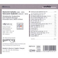 Giovanni Gabrieli (1557-1612) - Windsbacher Knabenchor - Schütz & Gabrieli -   - (CD / W)