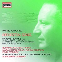 Pancho Vladigerov (1899-1978) - Orchesterlieder -   - (CD...