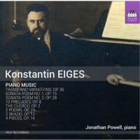 Konstantin Eiges (1875-1950) - Klavierwerke -   - (CD / K)