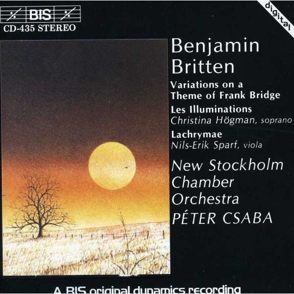 Benjamin Britten (1913-1976) - Variations on a Theme by Bridge op.10 -   - (CD / V)