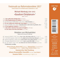 Michael Altenburg (1584-1640) - Gaudium Christianum (Jena 1617) - Festmusik zur Reformationsfeier -   - (CD / G)