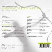 Claudio Monteverdi (1567-1643) - Il ritorno dUlisse in patria -   - (SACD / C)