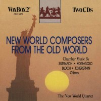 Carlos Surinach (1915-1997) - New World String Quartet -...