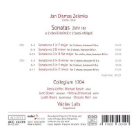 Jan Dismas Zelenka (1679-1745) - Sonaten ZWV 181 Nr.1-6...