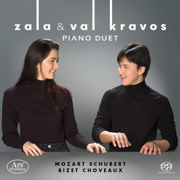 Wolfgang Amadeus Mozart (1756-1791) - Zala & Val Kravos - Mozart / Schubert / Bizet / Choveaux -   - (Classic / SACD)