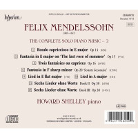 Felix Mendelssohn Bartholdy (1809-1847) - Sämtliche Klavierwerke Vol.2 -   - (CD / S)