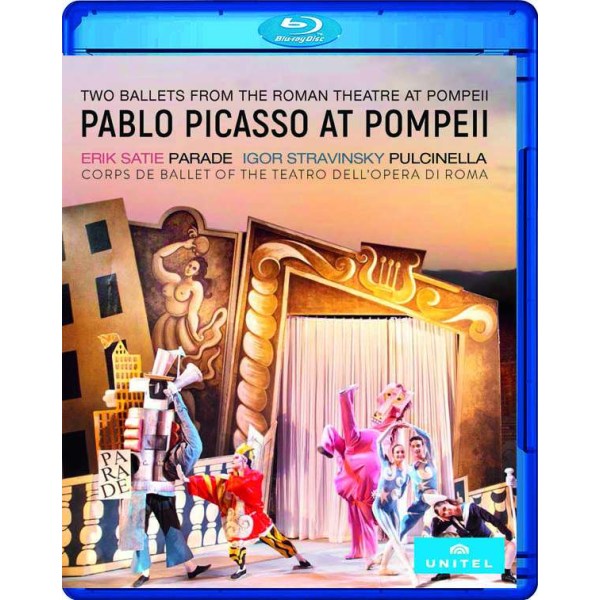 Erik Satie (1866-1925) - Pablo Picasso at Pompeji (2 Ballette aus dem antiken römischen Theater in Pompeji) -   - (Blu-ray Video / Classic)