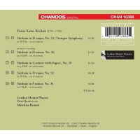 Franz Xaver Richter (1709-1789) - Symphonien -   - (CD / S)