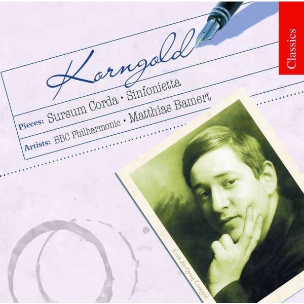 Erich Wolfgang Korngold (1897-1957) - Sinfonietta für großes Orchester op.5 -   - (CD / S)