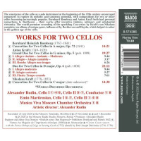 Bernhard Romberg (1767-1841) - Works for two Cellos -   - (CD / W)