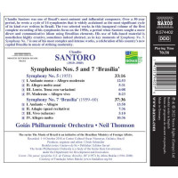 Claudio Santoro (1919-1989) - Symphonien Nr. 5 & 7 -   - (CD / S)