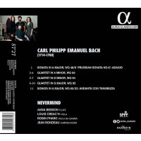 Carl Philipp Emanuel Bach (1714-1788) - Flötenquartette Wq.93-95 -   - (CD / Titel: A-G)