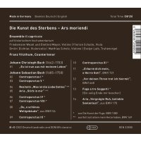 - Ensemble Il Capriccio & Franz Vitzthum - Die Kunst des Sterbens / Ars moriendi -   - (CD / E)