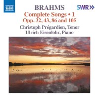 Johannes Brahms (1833-1897) - Sämtliche Lieder Vol.1...