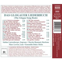 - Das Glogauer Liederbuch -   - (CD / D)