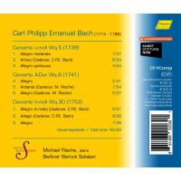 Carl Philipp Emanuel Bach (1714-1788) - Klavierkonzerte...