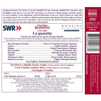 Gioacchino Rossini (1792-1868) - La Gazzetta -   - (CD /...