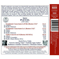 Ignaz Pleyel (1757-1831) - Sinfonias concertantes A-Dur & B-Dur -   - (CD / S)