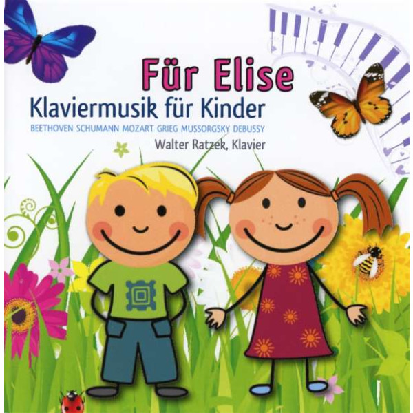 Ludwig van Beethoven (1770-1827) - Für Elise - Klaviermusik für Kinder -   - (CD / F)