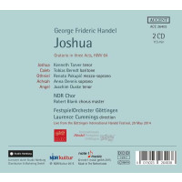 Georg Friedrich Händel (1685-1759) - Joshua -   - (CD / J)