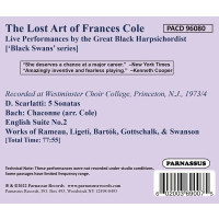 Domenico Scarlatti (1685-1757) - Frances Cole - The Lost...