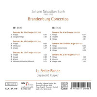 Johann Sebastian Bach (1685-1750) - Brandenburgische Konzerte Nr.1-6 -   - (CD / Titel: H-Z)