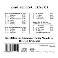 Leos Janacek (1854-1928) - Idyll für Streicher -   - (CD / I)