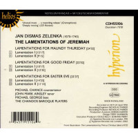 Jan Dismas Zelenka (1679-1745) - Lamentationes Jeremiae -...