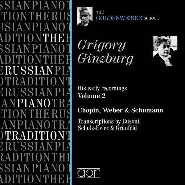 Johann Sebastian Bach (1685-1750) - Grigory Ginzburg - His early Recordings Vol.2 -   - (CD / G)