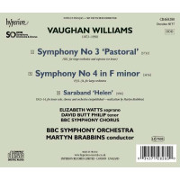 Ralph Vaughan Williams (1872-1958) - Symphonien Nr.3 & 4 -   - (CD / Titel: H-Z)