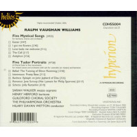 Ralph Vaughan Williams (1872-1958) - Five Tudor Portraits -   - (CD / F)