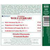 Ermanno Wolf-Ferrari (1876-1948) - Suite Veneziana op.18 -   - (CD / S)