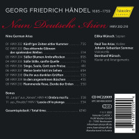 Georg Friedrich Händel (1685-1759) - Neun Deutsche...