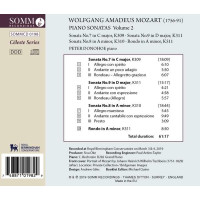 Wolfgang Amadeus Mozart (1756-1791) - Klaviersonaten Vol.2 -   - (CD / K)