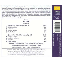 Louis Spohr (1784-1859) - Streichquartette Vol.11 -   - (CD / L)