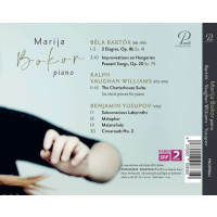 Bela Bartok (1881-1945) - Marija Bokor - Bartok / Vaughan Williams / Yusupov -   - (CD / M)