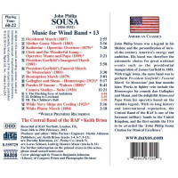 John Philip Sousa (1854-1932) - Music for Wind Band...