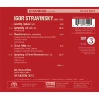 Igor Strawinsky (1882-1971) - Symphonie in C -   -...