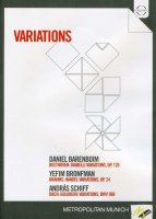 - Barenboim/Bronfman/Schiff - Variations -   - (DVD Video...