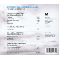 Edvard Grieg (1843-1907) - Kammerphilharmonie Amade - Grieg / Sibelius / Elgar / Delius -   - (CD / K)