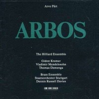 Arvo Pärt - Arbos -   - (CD / A)