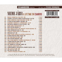 - Neeme Järvi - A Lifetime on Chandos -   - (CD / N)