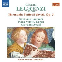 Giovanni Legrenzi (1626-1690) - Harmonia daffetti devoti...